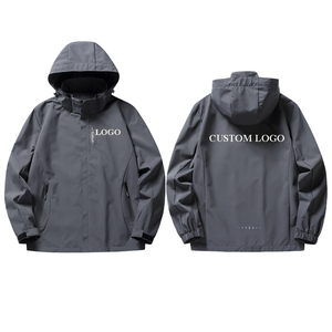 Giacca <span class=keywords><strong>impermeabile</strong></span> antipioggia leggera da trekking con cappuccio staccabile <span class=keywords><strong>impermeabile</strong></span> <span class=keywords><strong>impermeabile</strong></span> giacca a vento da esterno giacca a vento da <span class=keywords><strong>uomo</strong></span> - Product Image 2