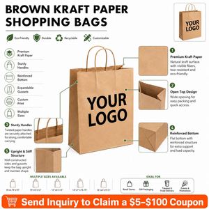 Emballage de produits écologiques durables, autres emballages en papier, sac personnalisé avec poignée, emballage en papier de soie - Product Image 2