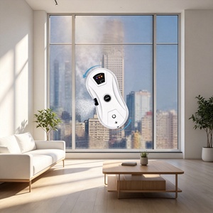 <span class=keywords><strong>Robot</strong></span> nettoyeur <span class=keywords><strong>de</strong></span> vitres automatique ovale, outil <span class=keywords><strong>de</strong></span> nettoyage <span class=keywords><strong>de</strong></span> vitres à double disque rotatif avec télécommande pour la maison - Product Image 2