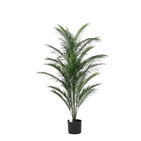 Nouvelle plante de palmier populaire en plastique artificiel Fluorescent en pot arbres lumineux pour l'intérieur