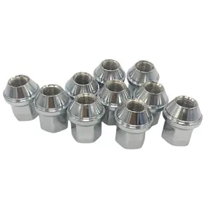 <span class=keywords><strong>M12</strong></span> X 1.25 antivol en aluminium chromé titane camion pointe Open End écrous de roue pour voitures - Product Image 1