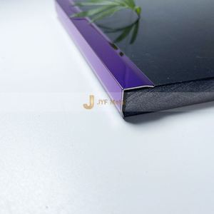 EX051 Modern 304 Stainless Steel Tile Edging Trim Waterproof Durable Floor Wall <b>Edge</b> <b>Decoration</b> Customizable - Product Image 3