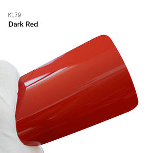 وصول جديد الأكثر مبيعًا K179 غلاف سيارة من مادة TPU بلون أحمر داكن سمك 7.5 مل، متين ومقاوم للأشعة فوق البنفسجية ومضاد للخدش، 1.52*16 متر/لفة لطلاء السيارات الاحترافي - Product Image 2