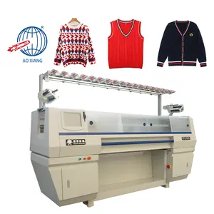 Automatic Computerized Sweater Carpet Weaving Flat Knitting Machine For Sweater