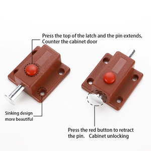 Ngăn Kéo Mini Phù Hợp Bắt Bản Lề Khóa Cửa Tủ Đệm Rebounder Đẩy Để Mở Hệ Thống Từ Push-Mở Mùa Xuân Bolt <span class=keywords><strong>Latch</strong></span> - Product Image 3