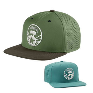 Wasch barer verstellbarer Baseball-Hut Mehrfarbiger Hqr Snapcap Quick Dryl Caps Atmungsaktiv mit verstellbarem Riemen für Herren Snapback - Product Image 4