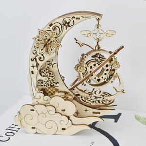 Giữa mùa hè đêm sao <span class=keywords><strong>3D</strong></span> gỗ Câu Đố Dreamy handmade giáo dục đồ chơi cho trẻ em và người lớn tuổi 5-7 colorable ghép hình cho DIY vui vẻ - Product Image 2