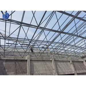 Yunjoin China Prefabricated Bolt Ball Joint Space Grid Frame Structure For Prefab Building