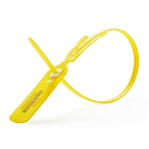 Sceau de sécurité en plastique ERPS400T avec porte-étiquette, déchirement rapide sans outil, scellés de sécurité en plastique - Product Image 1