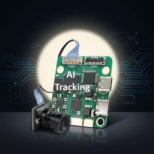 กล้องติดตาม AI ในตัว AI-FC V2 ตัวควบคุมการบิน FPV บันทึกภาพ 1080P FHD DVR รองรับ Betaflight 4.5 สำหรับโดรนระยะไกล - Product Image 1