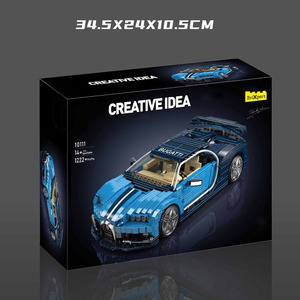 Modellino Auto Creativo 10111 Kai-<span class=keywords><strong>Ron</strong></span>, Blocchi di Costruzione in Plastica ABS, Ornamento Fai-da-Te, Regalo da Collezione per Bambini 5-7 Anni - Product Image 5