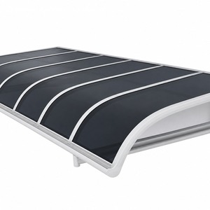 Toldo de Aluminio <span class=keywords><strong>para</strong></span> Montar en la Pared, Doble Capa, Protección UV, Cubierta Solar Ecológica y Sostenible, Techo Manual de PVC, <span class=keywords><strong>para</strong></span> Puerta Principal de Vivienda Privada - Product Image 5