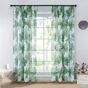 Dairui Rideau Plante Tropicale Conception Usine Directement Maison Rideau Sur Mesure Rideaux et Rideaux Modernes - Product Image 1