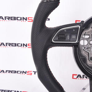 Volante personalizado led de fibra de carbono para <span class=keywords><strong>Audi</strong></span>, volante personalizado para <span class=keywords><strong>Audi</strong></span> Q3 Q5 <span class=keywords><strong>Q7</strong></span> A1 A4 - Product Image 3