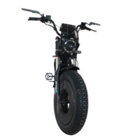 Vélo électrique Fatbike E-MTB 60V noir de style nouveau, très vendu, 3000W, en alliage d'aluminium, pour femmes