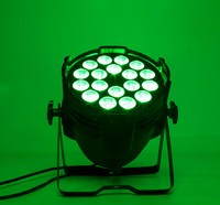 Grand alliage d'aluminium LED Par DMX 18x12W RGBW 4 en 1 lumière projecteur DJ professionnel éclairage de scène