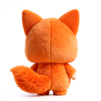 Boneka Rubah Oranye Baru, Mainan Hewan Boneka Rubah yang Dapat Disesuaikan, Mainan Hewan Boneka Rubah yang Dapat Disesuaikan