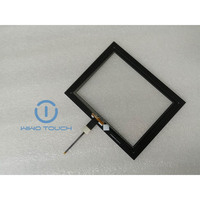 Écran tactile capacitif projeté ITO en verre industriel 8 pouces, panneau tactile PCAP pour module TFT LCD