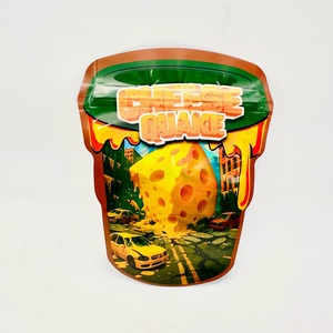 Candy Gummy 3.5g Edible Packaging Ziplock Die <b>Cut</b> Custom Printed Mylar Bags 3.5 Smell Proof Foil Moisture Proof - Product Image 4