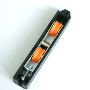 Système de porte coulissante à 4 roulettes d'usine, porte coulissante à enjoliveur, roulettes de porte coulissante, roulettes de porte coulissante pour porte en <span class=keywords><strong>bois</strong></span> - Product Image 4
