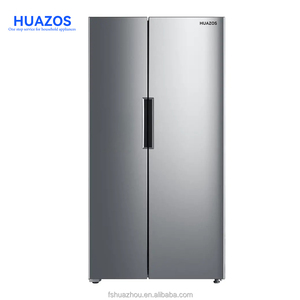 ตู้เย็นอัจฉริยะ OEM Huazos แบบพกพา สองประตู ข้างต่อกัน ระบบทำความเย็นแบบลม สำหรับใช้ในครัวเรือน - Product Image 1