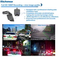 Perekam Video Taksi WIFI 4G 1080P ADAS DSM Dual Lens Dashcam Mini Live Video GPS Tracking Dvr untuk Mobil Bus