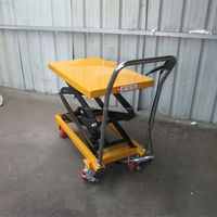 Chariot élévateur à ciseaux à plate-forme à hauteur réglable avec hauteur de levage de 100/170/200CM pour la prise/mise en place d'ustensiles de haute armoire