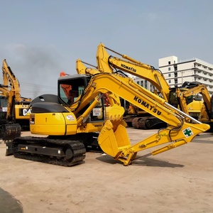 Excavatrice sur chenilles Komatsu PC78US d'occasion 7 tonnes, hydraulique, du Japon, modèles PC 30 40 55 60 70 110 120 130 200 220 300 - Product Image 5