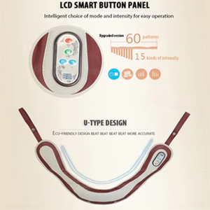 Promosi pemijat simulasi baru untuk meringankan bahu dan leher pemijat lelah perjalanan portabel terapi kesehatan rumah - Product Image 4