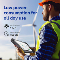 16 Go de RAM 512 Go de ROM Lecteur d'empreintes digitales industriel Windows 10 pouces 4G RFID GPS Win 11 Pro NFC Tablette robuste avec lecteur de codes à barres 2D