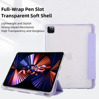 Étui pour tablette en cuir PU de qualité supérieure pour iPad Pro 11 pouces (2018/2020/2021/2022/2023) - Design fin et élégant, anti-rayures, antichoc
