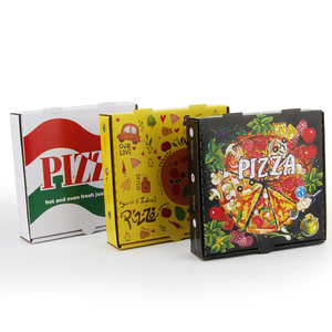 Pequeñas artesanías rectangulares Takeway 5/6/7/8 pulgadas Logo Pizza Cajas de prueba Cartón corrugado Imprimir China Delivery Plain 2 <span class=keywords><strong>Col</strong></span> - Product Image 1
