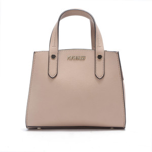 Bolso pequeño con logotipo personalizado para Mujer, bolsa de mano con cremallera de Cuero sintético vegano, ZB517 - Product Image 3