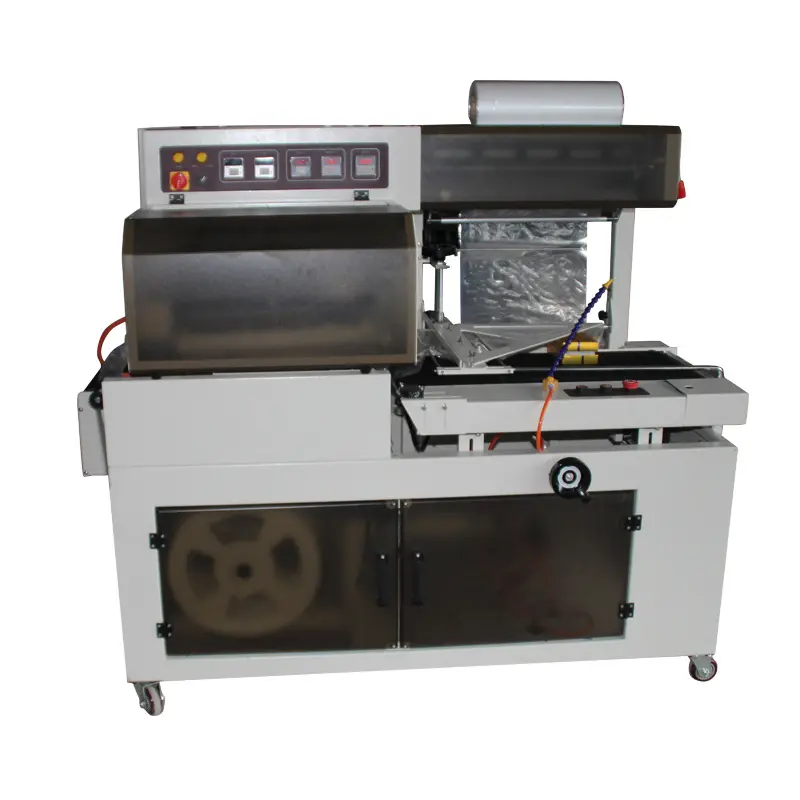 Preço de fábrica vendedor quente multifuncional L-shaped selagem e corte máquina PVC filme calor psiquiatra túnel máquina