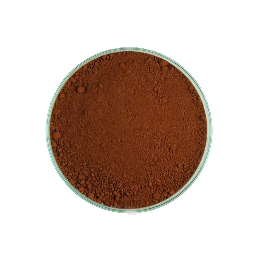Pigmento industrial fe2o3 de alta pureza, cor do ferro do óxido 686 para tijolo