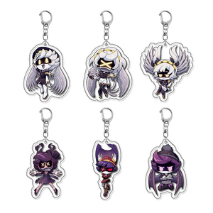 <span class=keywords><strong>Munder</strong></span> Drones Cartoon Acryl-Schlüsselanhänger Anime-Charaktere für Uzi N V J Puppe Tessa Niedliche Accessoires Großhandel Weihnachtsgeschenk - Product Image 1