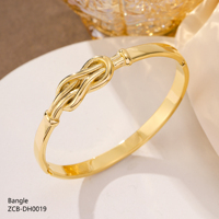 Brazalete de Acero Inoxidable Chapado en Oro de 18K al por Mayor, Hipoalergénico, Sin Níquel, Estilo Minimalista, Punk, Geométrico, Unisex, a la Moda