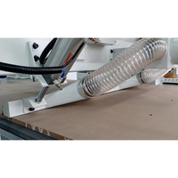 Routeur CNC automatique à broches 4*6KW facile à utiliser, ligne de travail de la machine de découpe CNC