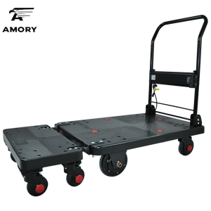 รถเข็นแพลตฟอร์ม 300 กก. สำหรับงานหนัก รถเข็นคลังสินค้า อุปกรณ์โลจิสติกส์ รถเข็นไฟฟ้า PLA300-DX-E-FYA - Product Image 1
