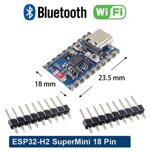 Modules de développement SuperMini ESP32-S3 ESP32-C3 ESP32-H2 ESP32-C6 à cœur unique, module WiFi BT Super Mini - Product Image 2