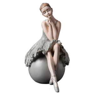 Adornos de Resina de Bailarina de <span class=keywords><strong>Ballet</strong></span>, Decoraciones Artísticas para el Hogar, Regalo de Cumpleaños - Product Image 3