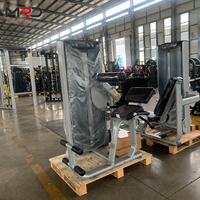 Máquina Comercial de Extensión Lumbar Selectorizada para Entrenamiento de Fuerza en Gimnasios y Clubes de Fitness