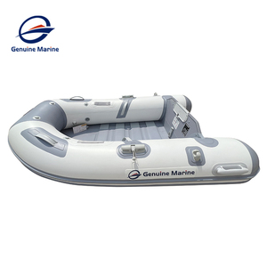 Chính hãng đánh cá biển Tùy chỉnh PVC thuyền cứu hộ cao su Chèo Thuyền 2-4m Kayak Inflatable xuồng ba lá bè với nhôm hull - Product Image 6