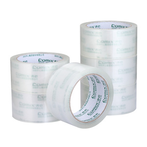 Ruban adhésif transparent Comix JP4810, 6 rouleaux, sans résidu, adhésif BOPP, ruban d'étanchéité - Product Image 1