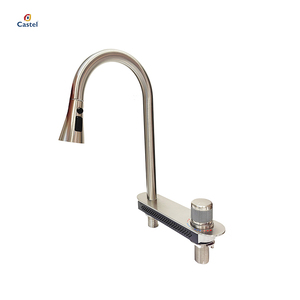 Новый стиль, модный латунный выдвижной распылитель, кухонный кран - Product Image 1