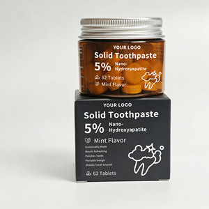 <span class=keywords><strong>Dentifricio</strong></span> Solido Personalizzato con 5% di Nano-Idrossiapatite, Compresse per Denti Sensibili, Sbiancante al Gusto Menta, 62 Compresse - Product Image 2