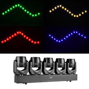 4in1ที่สมบูรณ์แบบสำหรับเวทีการเคลื่อนย้ายลำแสง450W 5กลุ่มนำ16-48CH หลัก/ทาส/การควบคุมด้วยเสียงสำหรับเหตุการณ์บนเวทีดิสโก้ดีเจ - Product Image 1