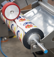 Machine d'emballage automatique à quatre soudures pour sachets de granulés de champignons, noix, céréales, café, sel, riz, sucre
