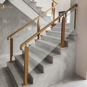 EX1027 Main courante en acier inoxydable moderne et durable pour la décoration des halls d'hôtels et d'appartements, projets d'escaliers intérieurs de luxe, garantie 3 ans - Product Image 5
