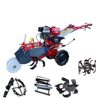 Vente chaude : Machine de labour agricole à essence pour agriculteurs / Mini-motoculteur à moteur diesel pour labour et culture